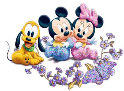 Disney glitter plaatje