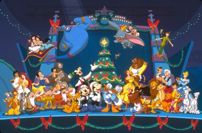 Disney kerst plaatje